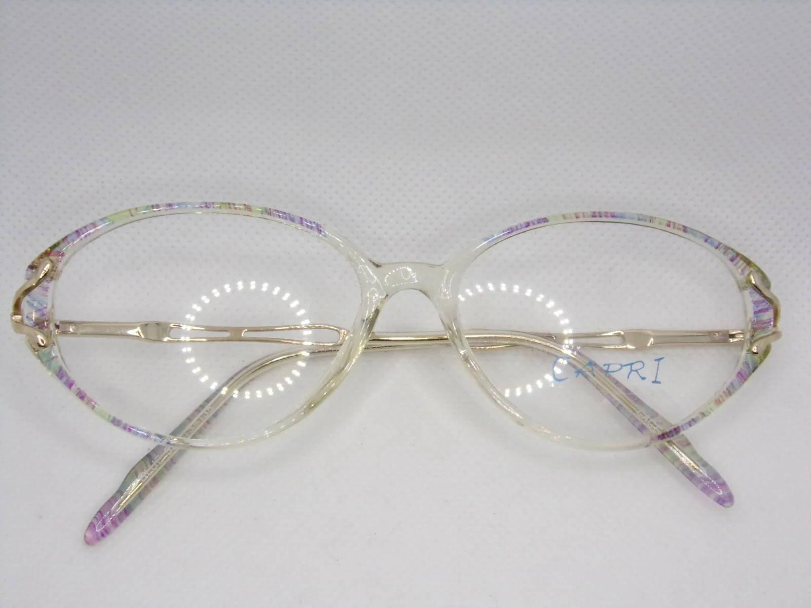 Capri Optics Lacey Blue 53 15 135 Eyeglasses Frames