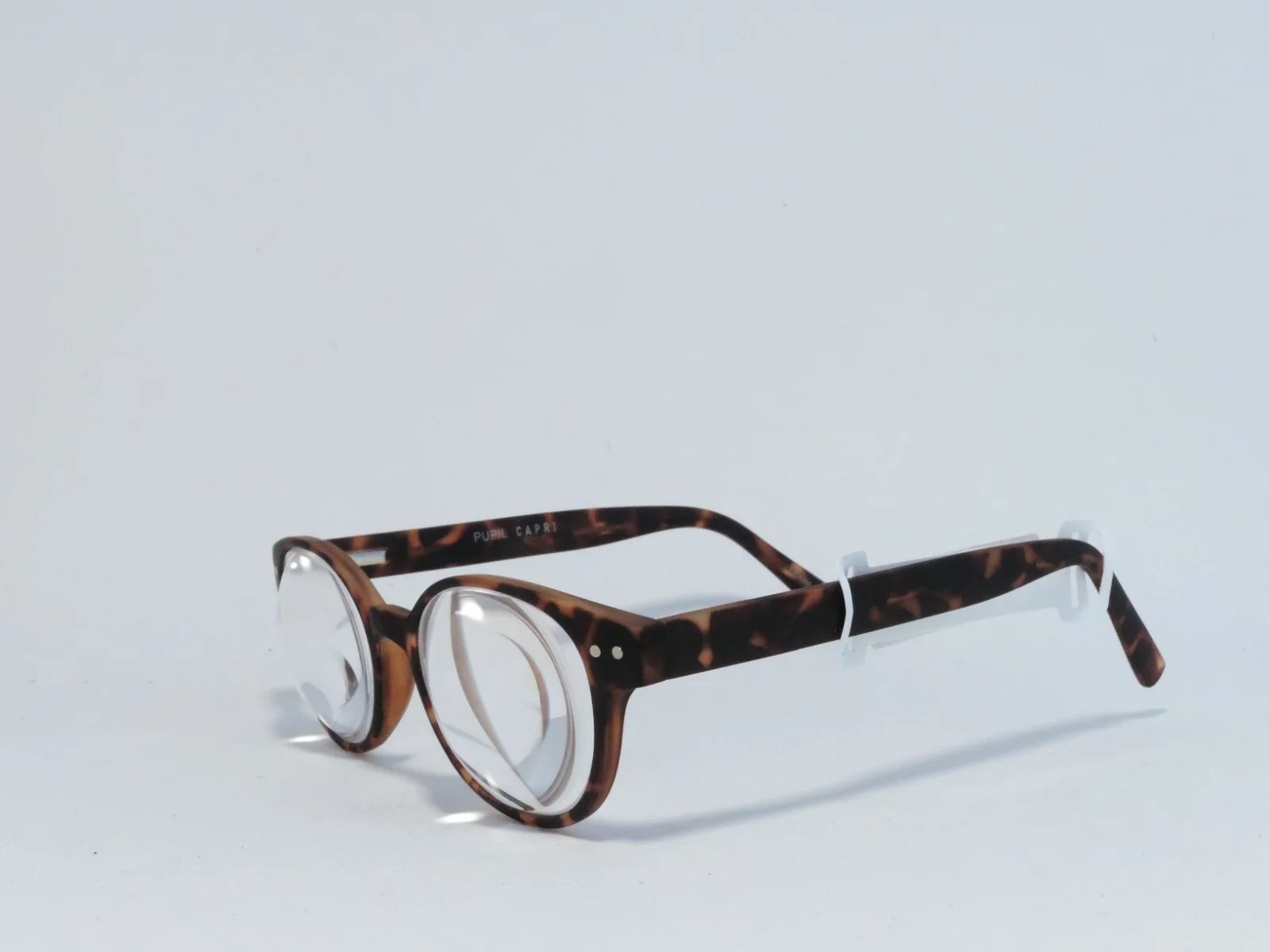 CAPRI OPTICS PUPIL EYEGLASS FRAMES MATTE TORTOISE 44-18-140 NEW* READ DESCRIP. 2
