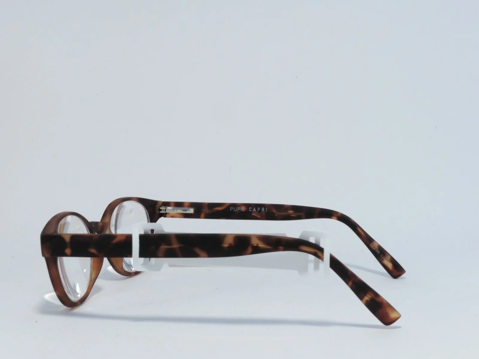 CAPRI OPTICS PUPIL EYEGLASS FRAMES MATTE TORTOISE 44-18-140 NEW* READ DESCRIP. 3