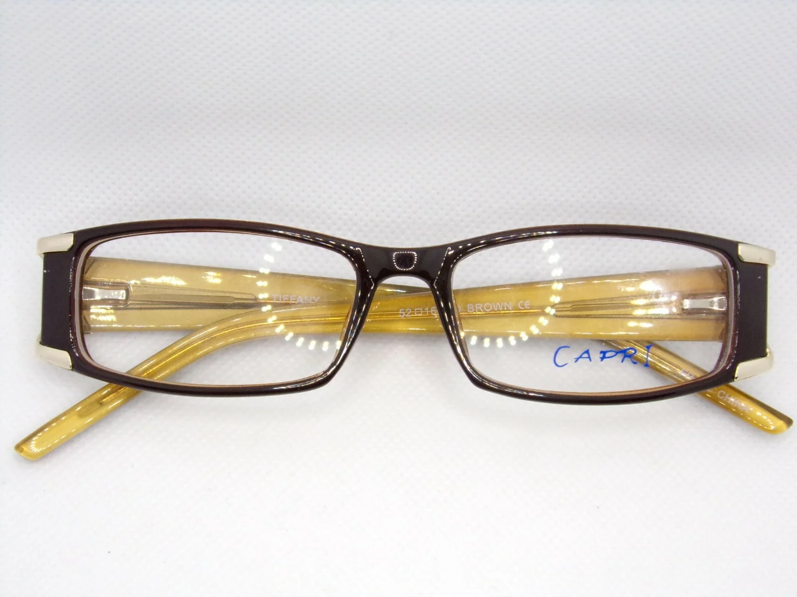 Capri Optics Tiffany Brown 52 16 140 Eyeglasses Frames
