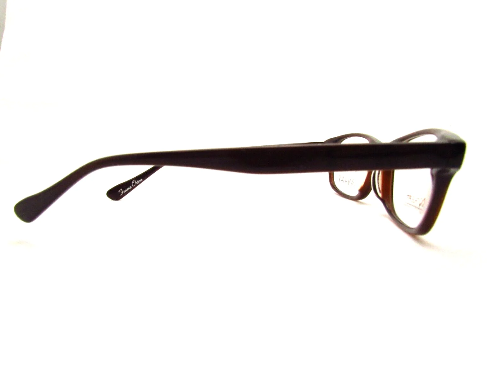 Caravaggio C806 Brown 53 x 17 140 mm Eyeglass Frame & Slip In Case 2