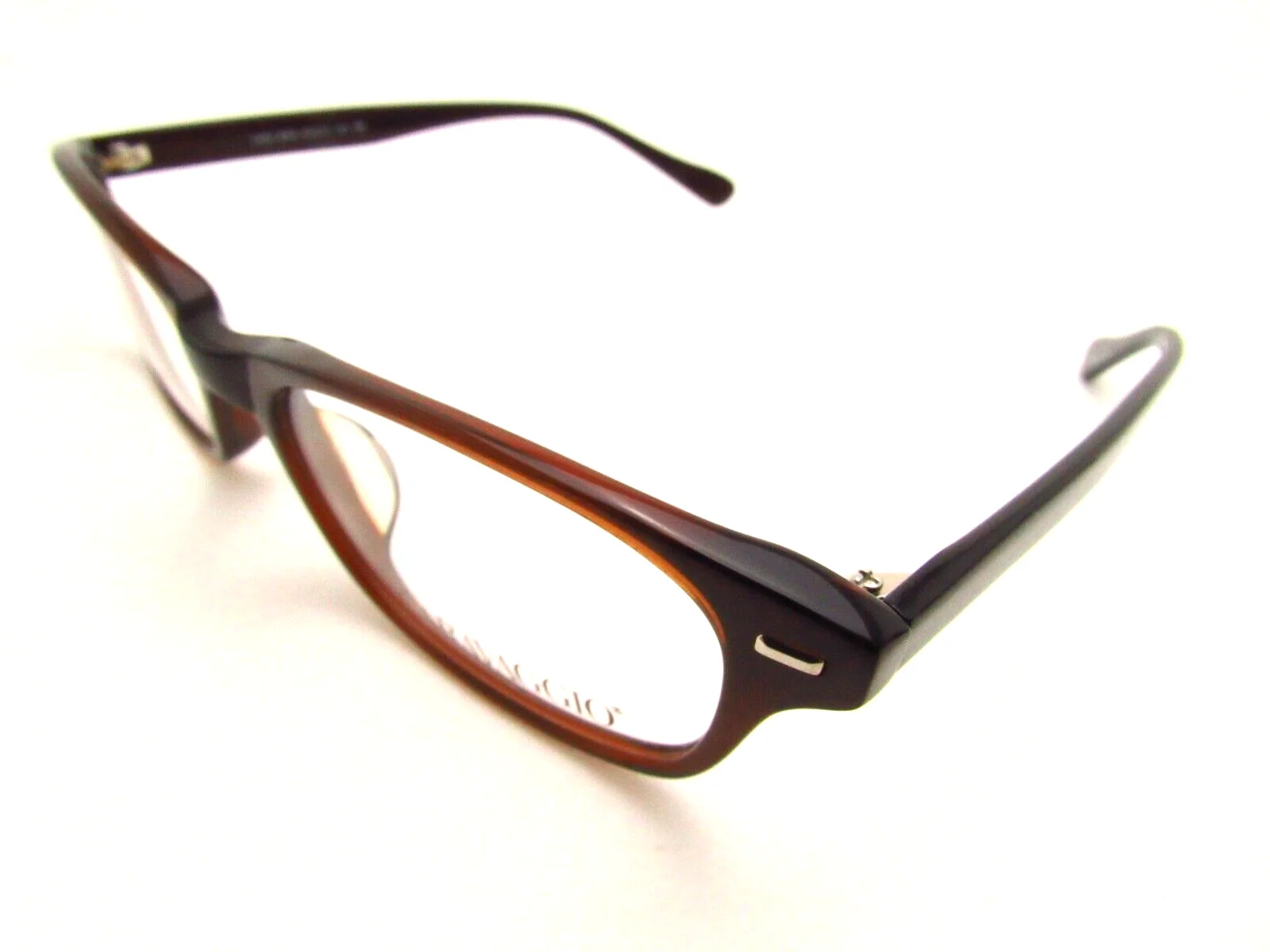 Caravaggio C806 Brown 53 x 17 140 mm Eyeglass Frame & Slip In Case 3