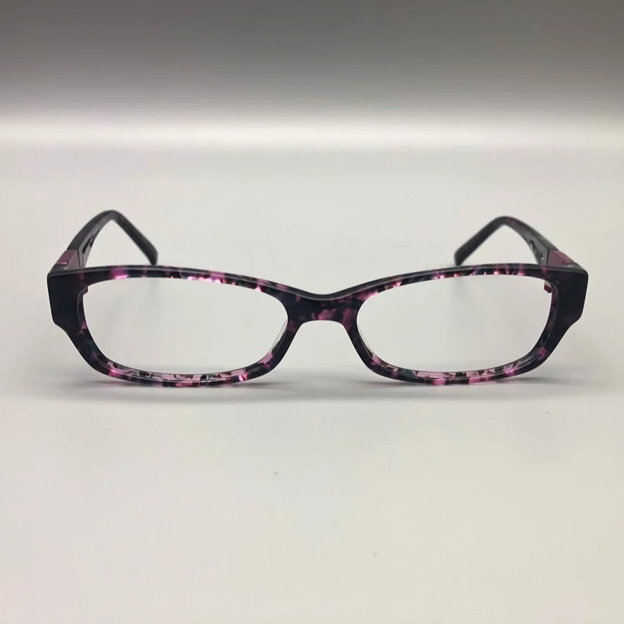 Caravelle By Bulova Eyeglass Frames Ely purple tortoise 52/16/135 2