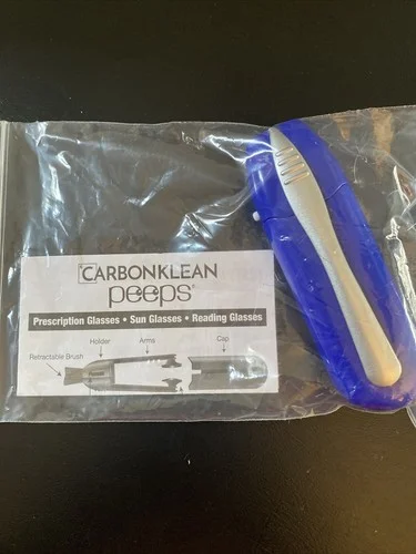 CarbonKlean Peeps Eyeglass Lens Cleaner, Efficient and Durable Carbon Microfiber