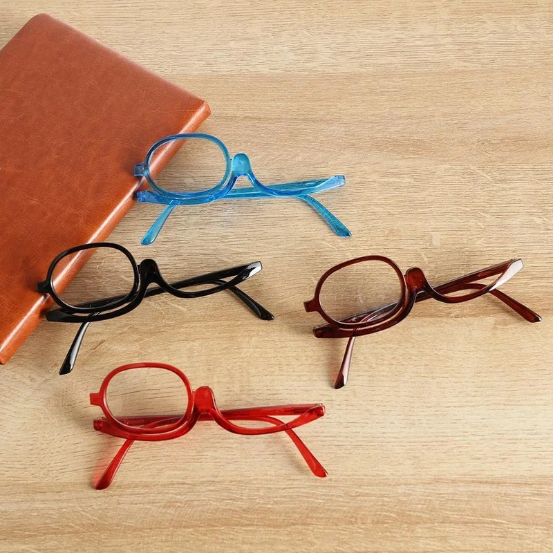 Care Makeup Glasses Presbyopia Eyeglasses Folding Reading Glasses Single Frame