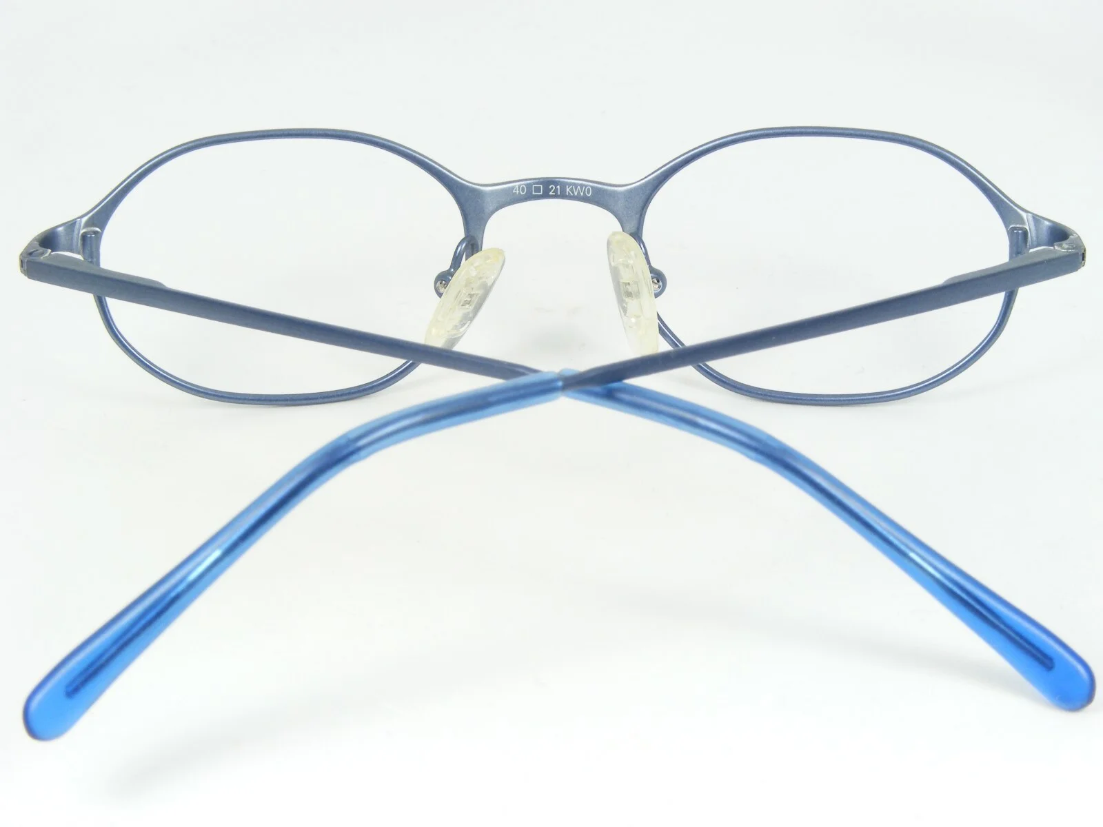 CARL ZEISS 1324 4200 LIGHT OLIVE BLUE EYEGLASSES FRAME ZEIZZ 40-21-130mm (NOTES) 3