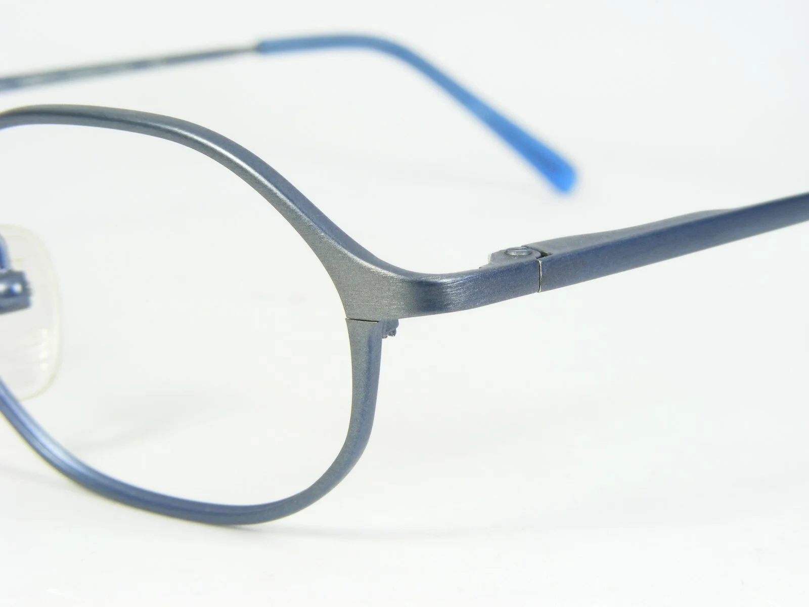 CARL ZEISS 1324 4200 LIGHT OLIVE BLUE EYEGLASSES FRAME ZEIZZ 40-21-130mm (NOTES) 4