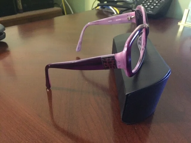Carl Zeiss Pure Sunglasses Frames and Case Purple Mod Z003 4