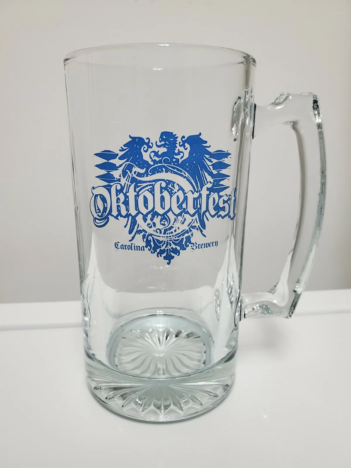 Carolina Brewery Chapel Hill NC Oktoberfest Stein Glass