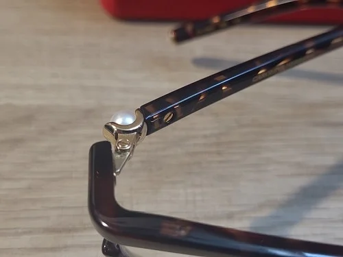 Carolina Herrera CH/0005 086 Havana Semi Rim Cat Eye Eyeglasses Frame 55-18-140 4