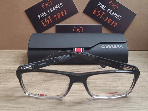 Carrera 8852 08A Black & Gray Two Tone Eyeglasses Frames 55-17-145 CARRERA 2