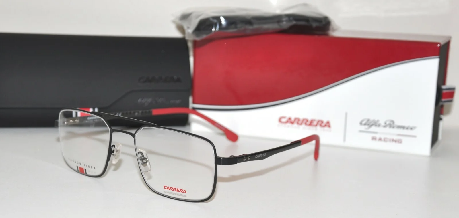 Carrera Alfa Romeo 8845/SE Special Edition Eyeglasses Matte Black Carbon Fiber