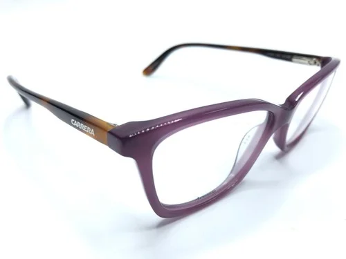Carrera CA Ca6639 Designer Eyeglass Frames HKZ Purple/Tortoise 52mm 0837