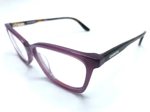 Carrera CA Ca6639 Designer Eyeglass Frames HKZ Purple/Tortoise 52mm 0837 3