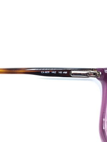 Carrera CA Ca6639 Designer Eyeglass Frames HKZ Purple/Tortoise 52mm 0837 4