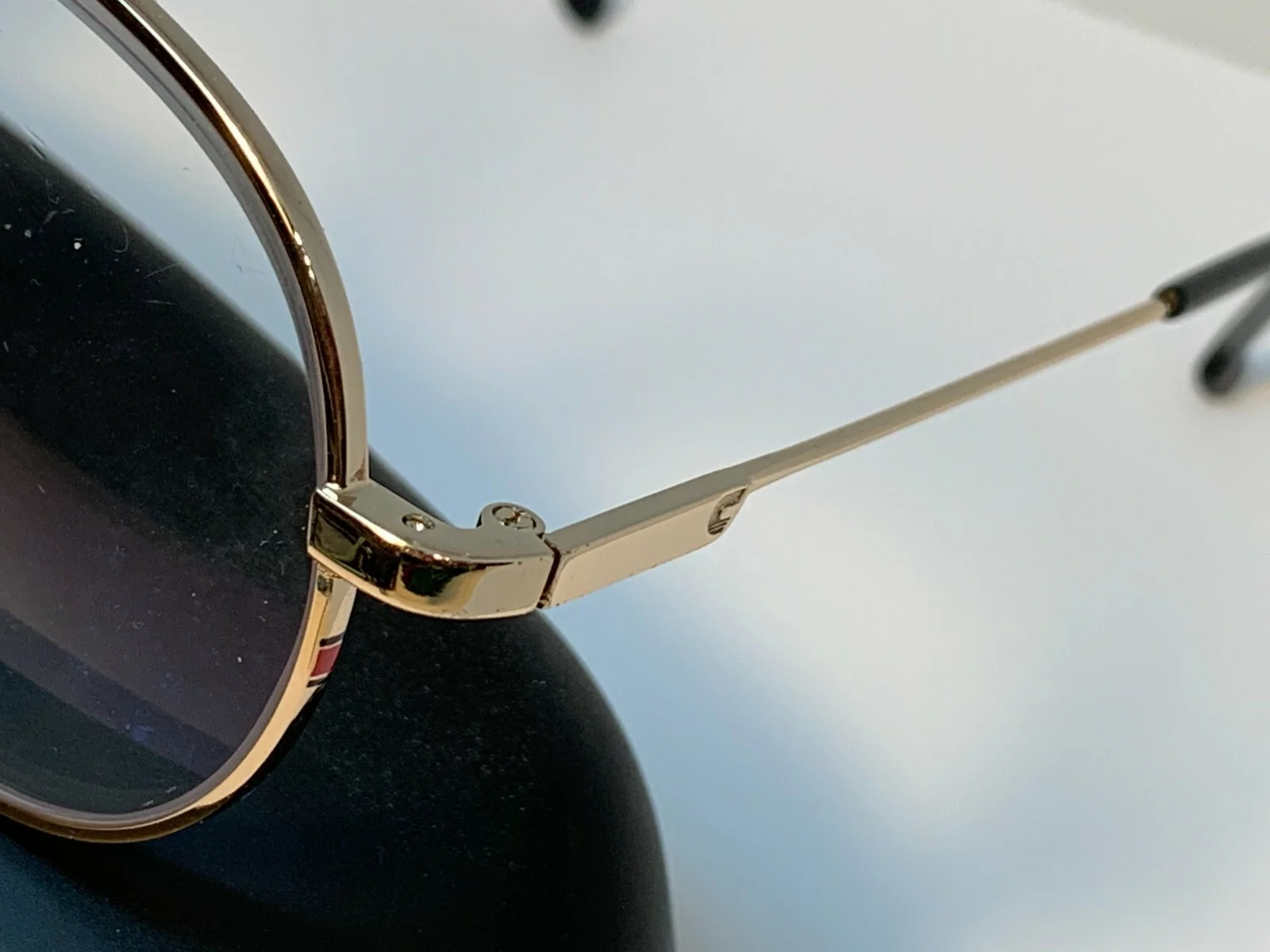 CARRERA Gold/Red 51[]18-125 Eyeglasses/Sunglasses Frames small 3