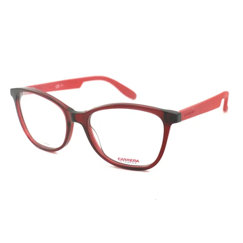 Carrera Womens Eyeglasses RR 5501 0BDA Burgundy/Red Frames 52 17 140 Square