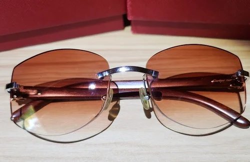 Cartier Bubinga Vintage Wood Eyeglasses 100% AUTHENTIC MSRP $2695