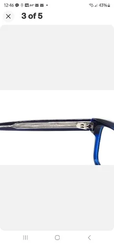 Cartier CT0291O eyeglasses 003 Transparent Blue size 54 new 3