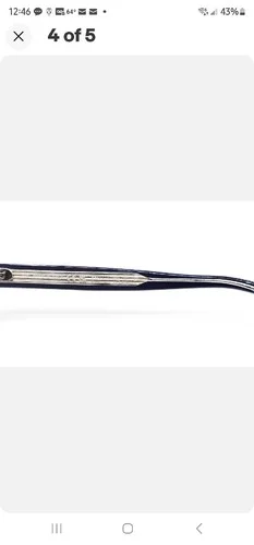 Cartier CT0291O eyeglasses 003 Transparent Blue size 54 new 4