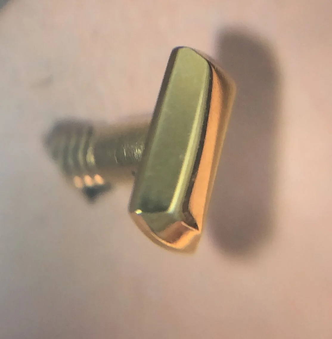 CARTIER Eyeglasses Gold Replacement screws 6mm Enjoliveur set of 4 3