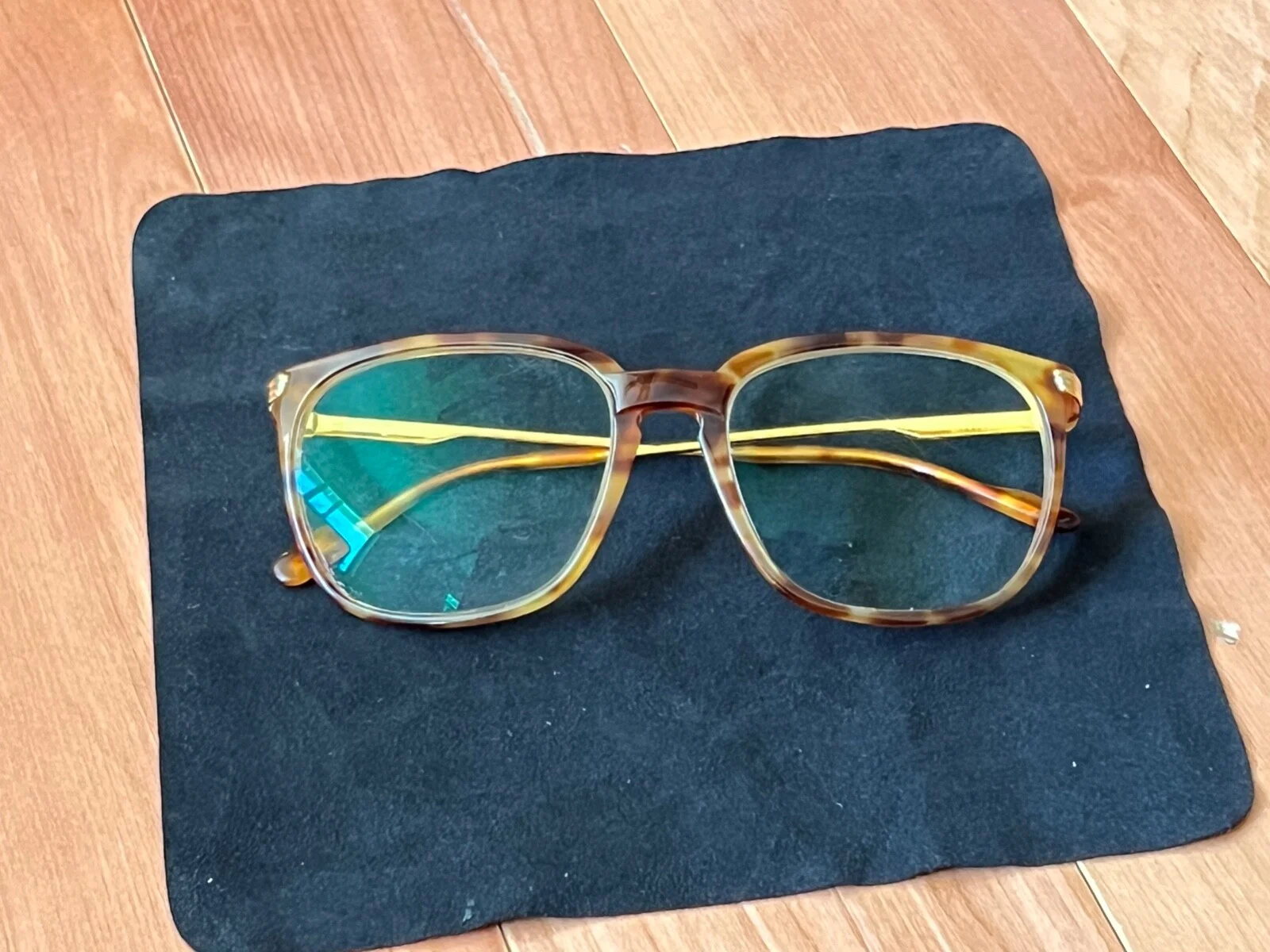 Cartier Jaspe Blond Eyeglasses/Glasses - Gold/Tortoise - T8200158 - Vintage!