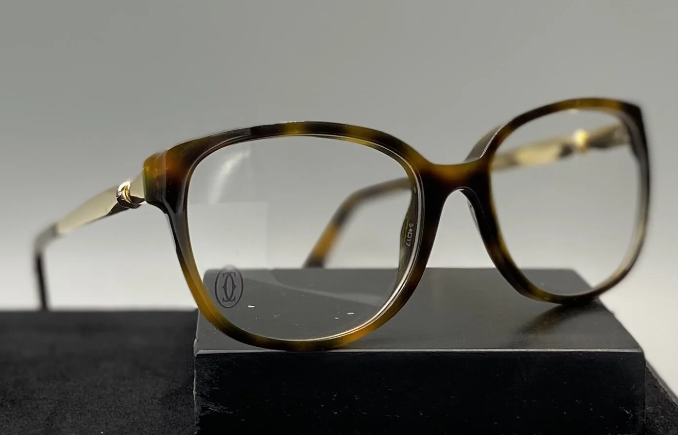 Cartier Lady Trinty de Cartier T8101208 Eyeglasse-Tortoise/Gold/Platinum 2