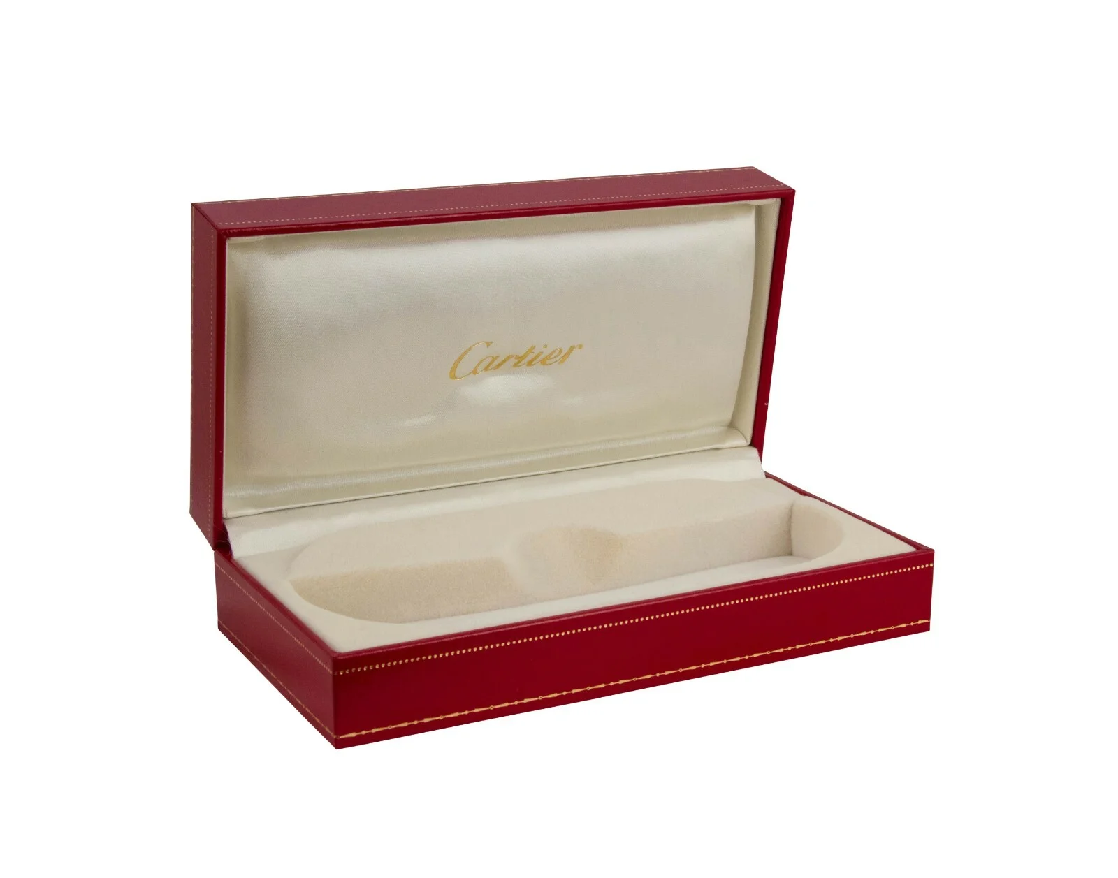 Cartier Platinum Square Eyeglasses T8100497 France Authentic New Frames 53mm 4