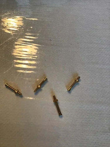 Cartier Replacement Eyeglass Screws Set VA 602462 4 Screws 4 Hex Nuts Gold 2