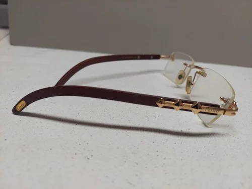 Cartier Rimless Eyeglasses Frames - Needs Repair - CT0286o CT0318o CT0411o VTG 3