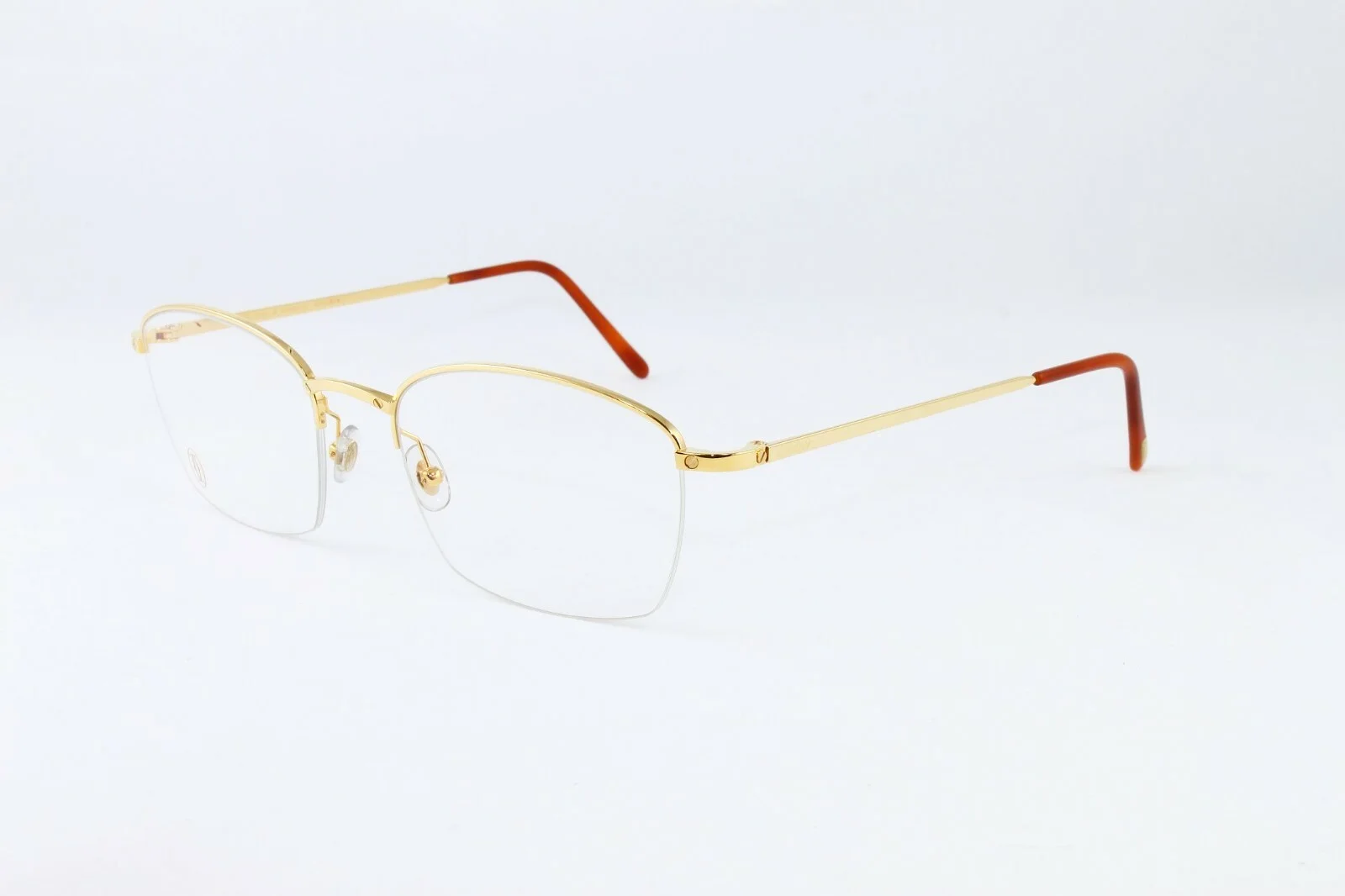 Cartier Unisex Eyeglasses Vintage Frames - New Old Set - Full Set Included
