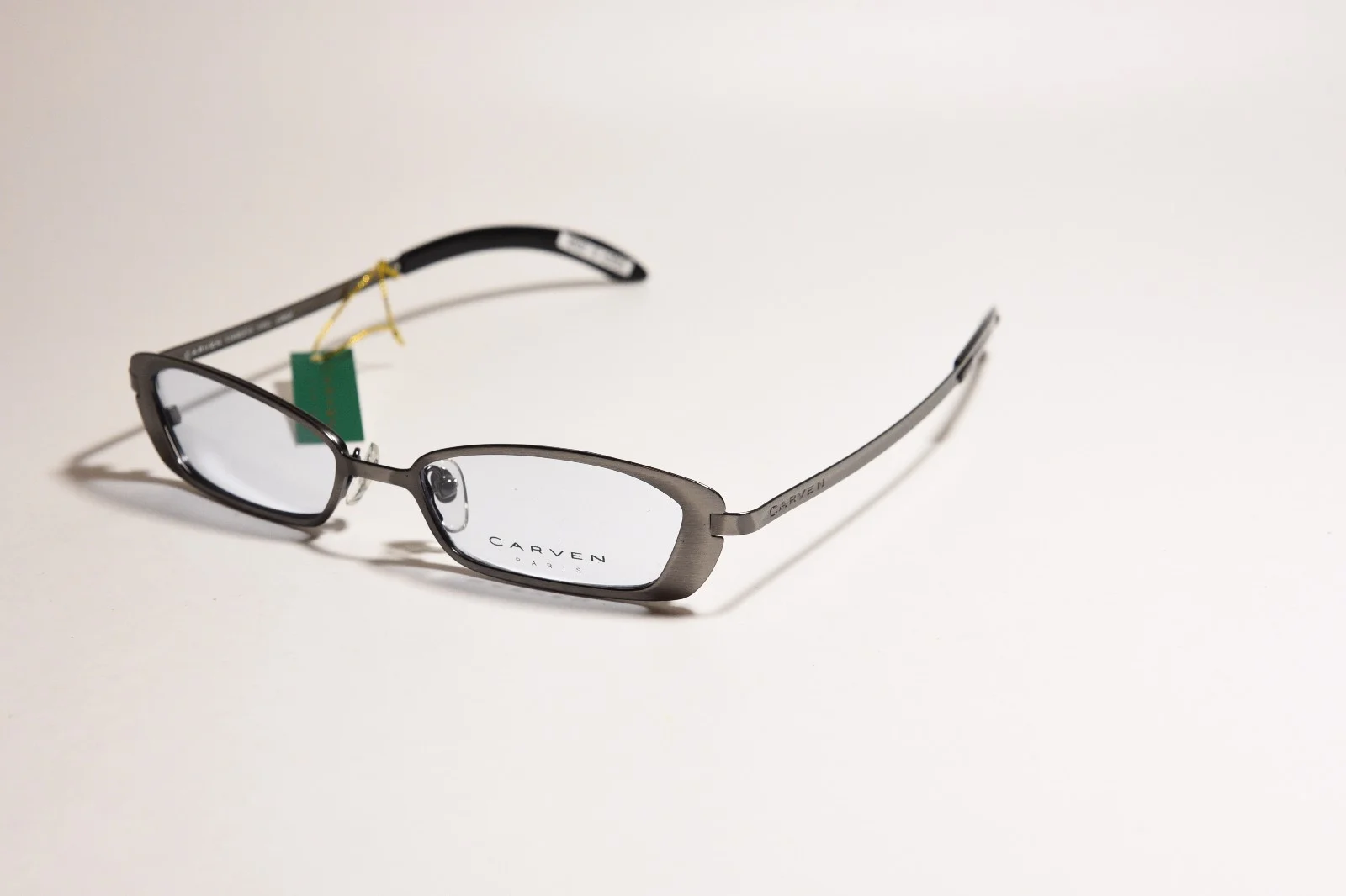 CARVEN PARIS C-2892 FULL RIM FLEX METAL EYEGLASS FRAMES 48-18-135 GUNMETAL NEW 2