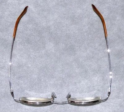 CARVEN SILVER EYEGLASSES OVAL 22KGB WIRE FRAMES PARIS FRANCE 2981 3
