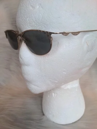 CAZAL Sunglass Frames * MOD. 108 * 1990s * Gold + Leopard Accents * Awesome! 3