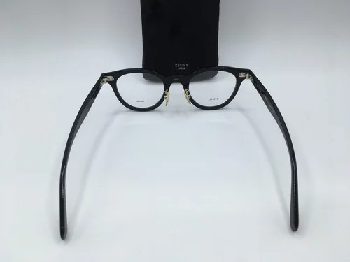 Celine CL41460 Unisex Black Frame Demo Lens Round Eyeglasses 45MM 2