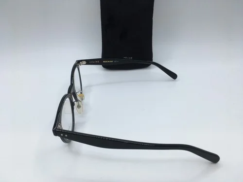 Celine CL41460 Unisex Black Frame Demo Lens Round Eyeglasses 45MM 3