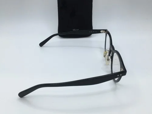 Celine CL41460 Unisex Black Frame Demo Lens Round Eyeglasses 45MM 4