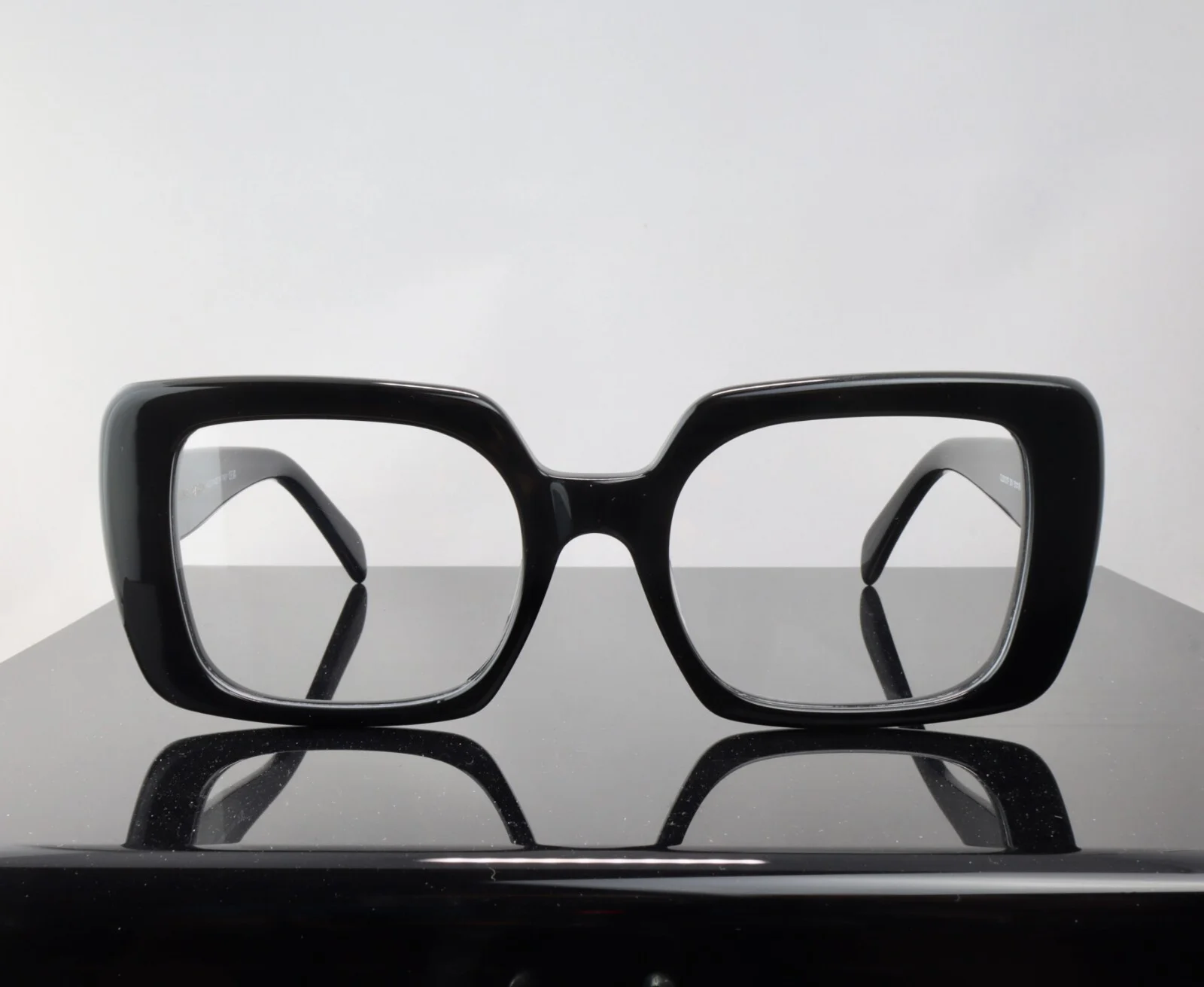 Celine CL50121F 001 Black /Demo Lens Square Oversized Eyeglasses Frame 2