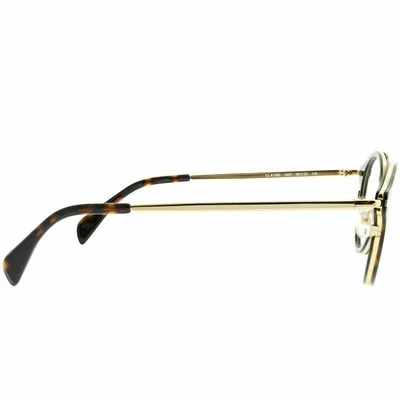 Celine Joe CL 41380 ANW Black Gold Plastic Round Eyeglasses 46mm 3