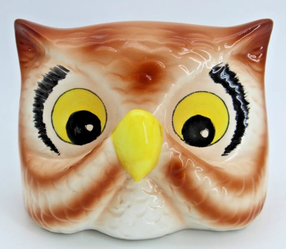 Ceramic Owl Eyeglass Holder by Cupcakes & Cartwheels