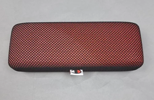 Champion Eyeglass Red Black Mesh 1919 Hard Clamshell Case - New - Free Ship! 2