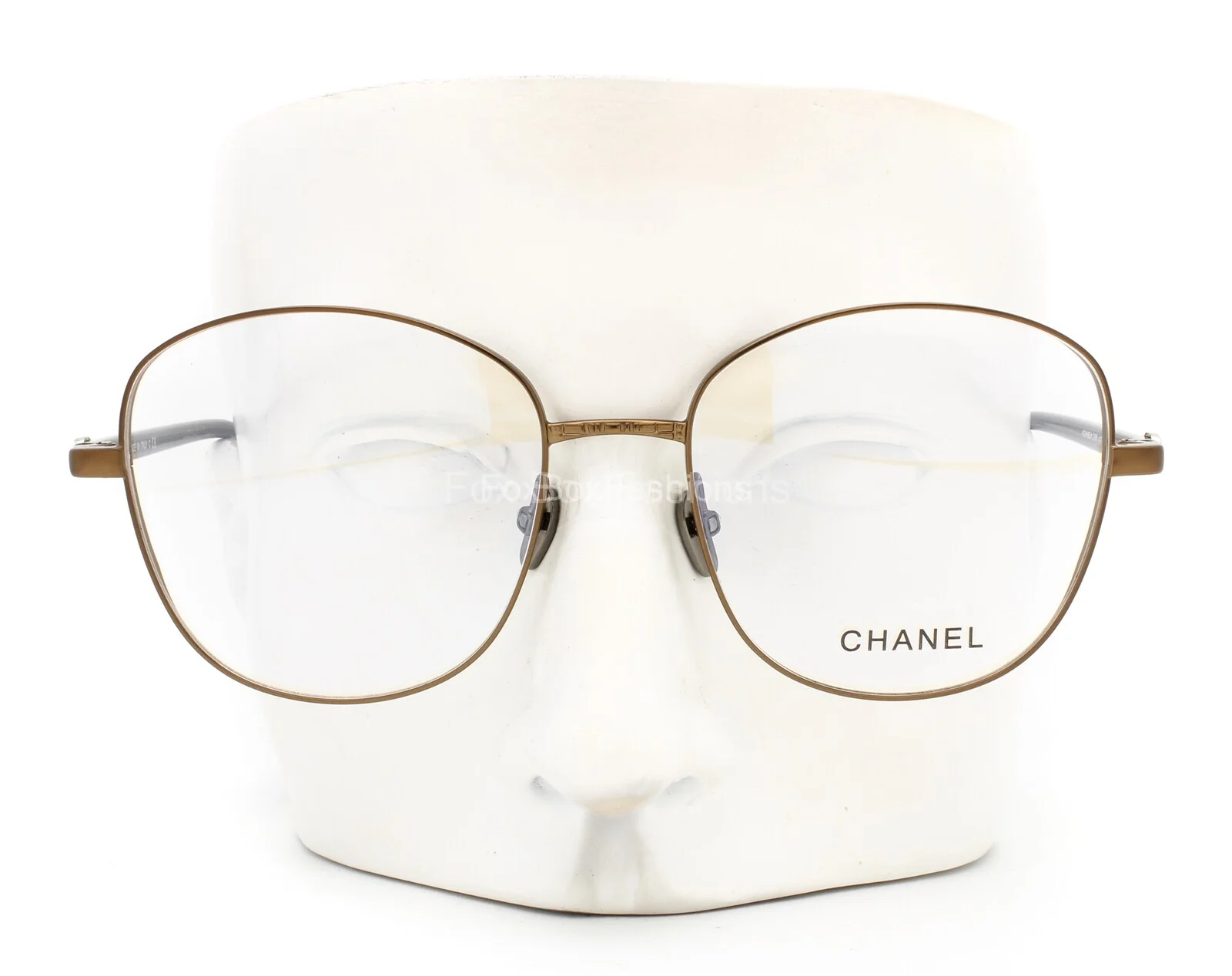 Chanel 2198 112 Pantos Eyeglasses Glasses Brown Silver CC Logo 55-18-140 (Large) 4