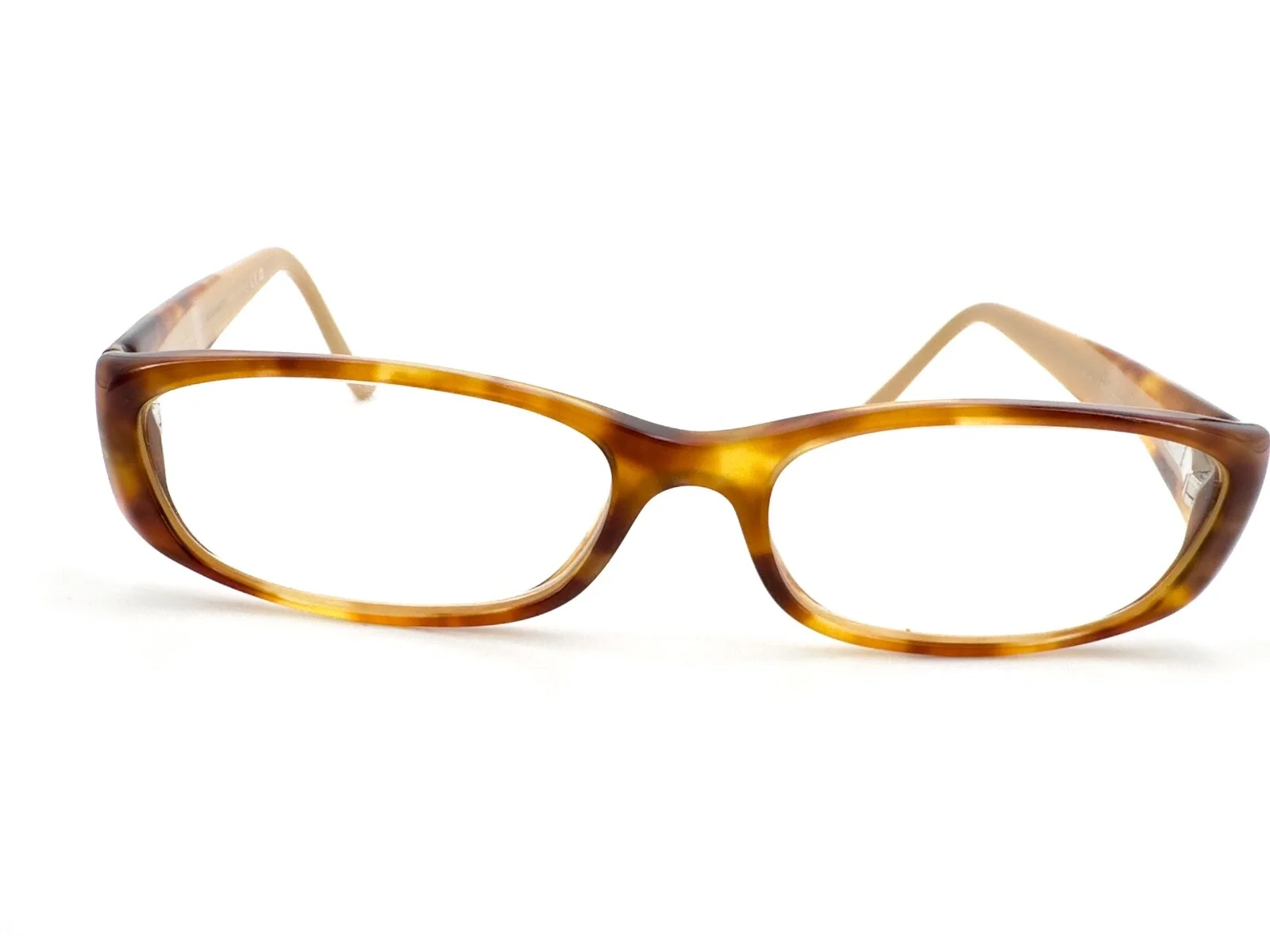 Chanel 3119-H Eyeglasses FRAMES 945 Tortoise Brown 52[]16-135 Beige Italy I544 2