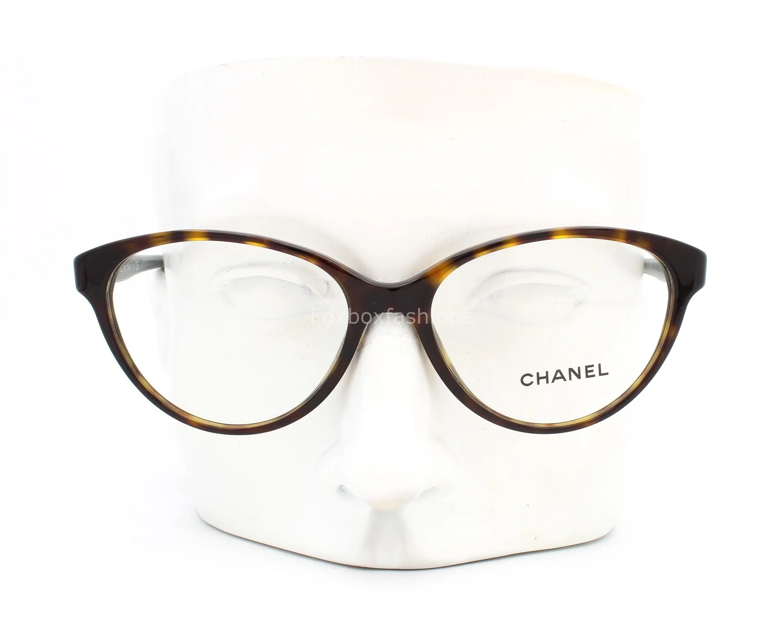 Chanel 3247Q 714 Eyeglasses Glasses Brown Tortoise Gold CC Logo 54-16-135 3