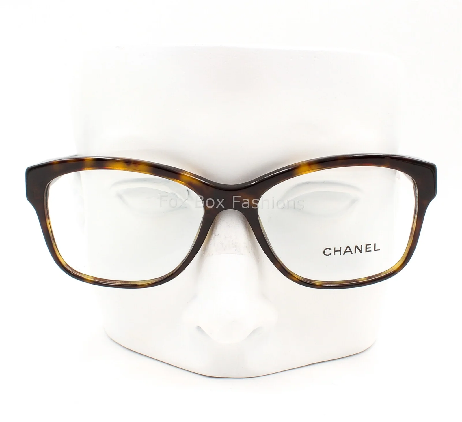 Chanel 3255 714 Eyeglasses Glasses Brown Tortoise Gold Camellia Flower 54-16-140 3