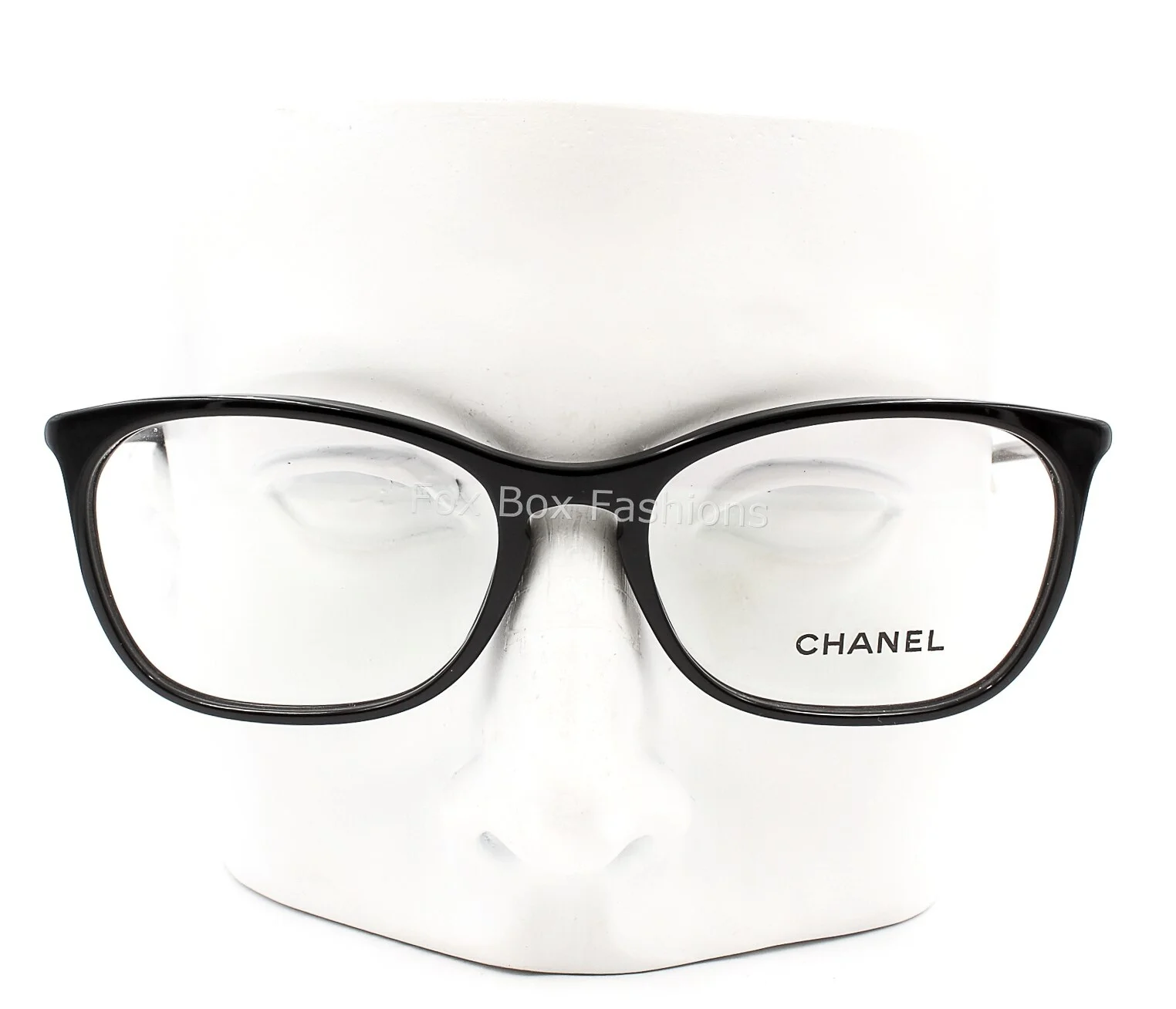 Chanel 3281A 501 Eyeglasses Glasses Black Silver CC Logo 54mm Alternative Fit 3
