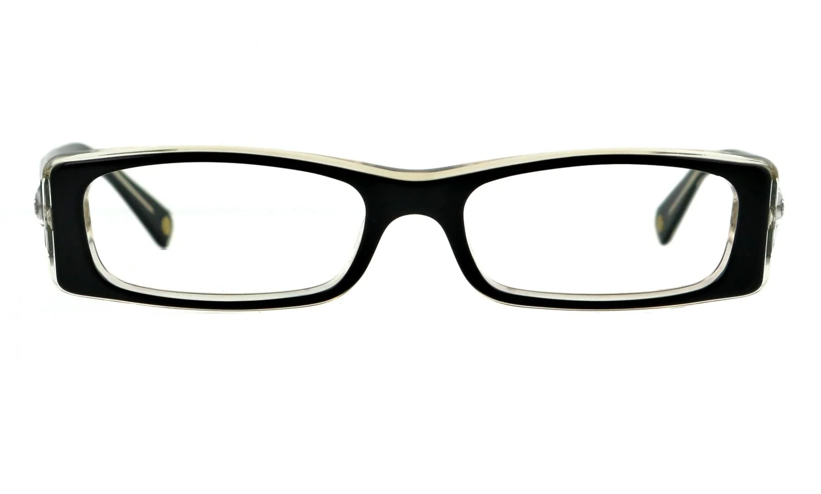 CHANEL CH 3060 569 51mm Crystal Black CC Cocomark Eyeglasses Frames Italy 2