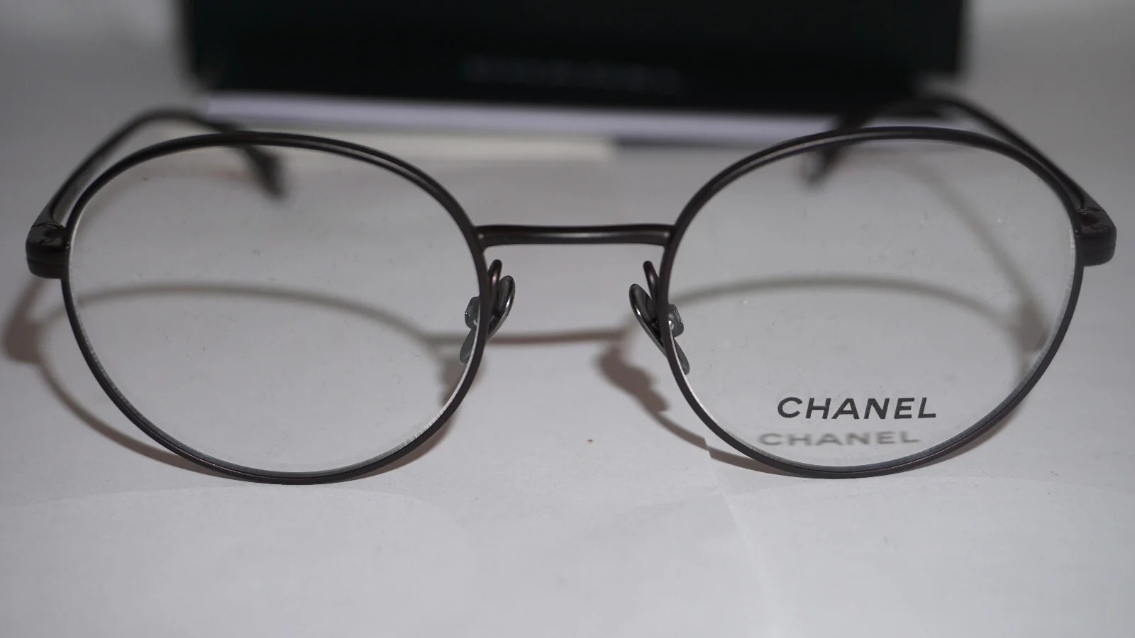 CHANEL Eyeglasses New Aviator Round Matte Brown CH2209 C.479 47 20 140 3