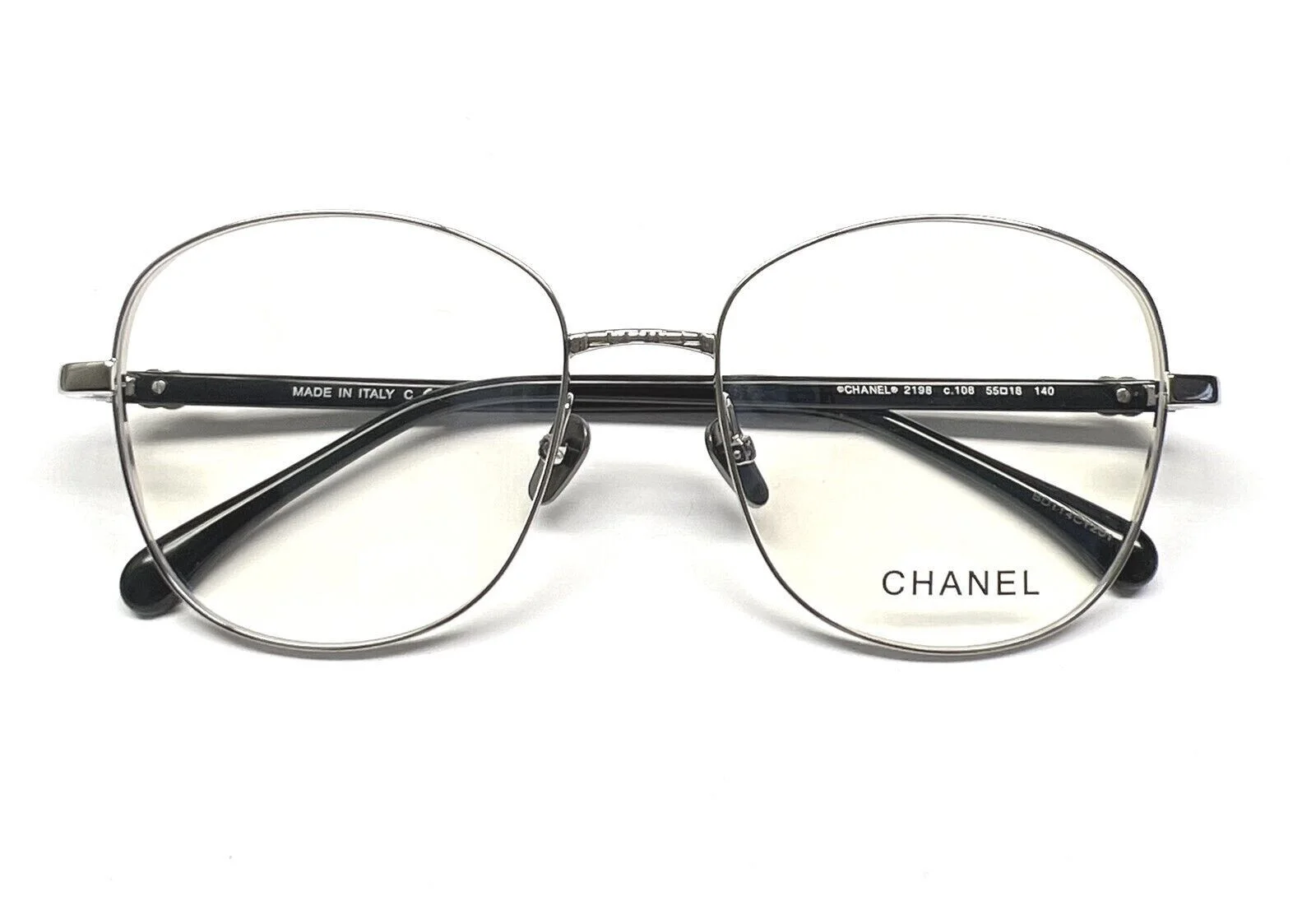 Chanel Optical CH2198 108 Silver Frame Pantos Eyeglasses 2