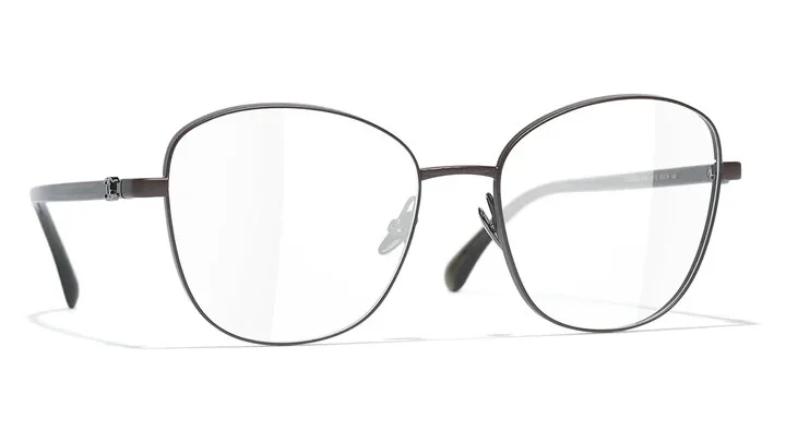 Chanel Optical CH2198 112 Brown Frame Pantos Eyeglasses 1